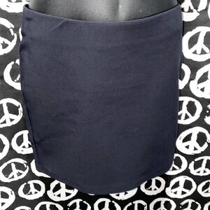 SNO SKINS BLACK SPANDEX SKI MINI SKIRT SZ S